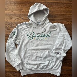 Champion Barstool Golf Light Gray Hoodie